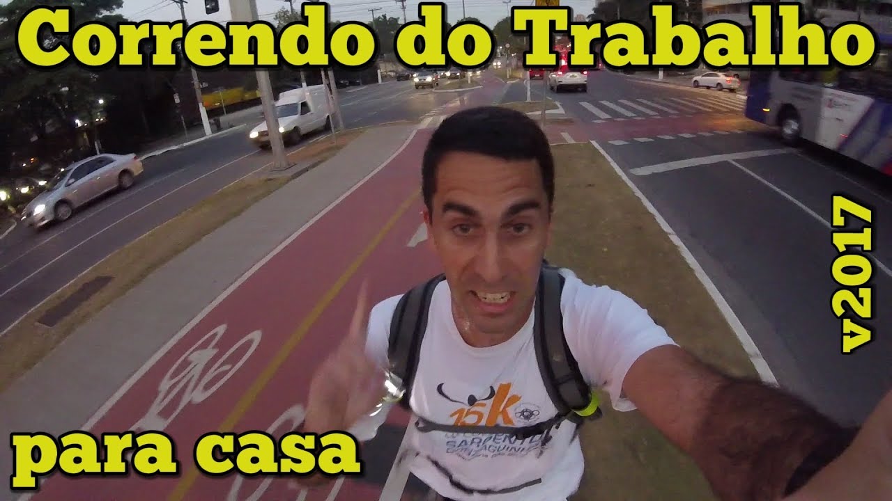 Correndo do trabalho para casa v2017