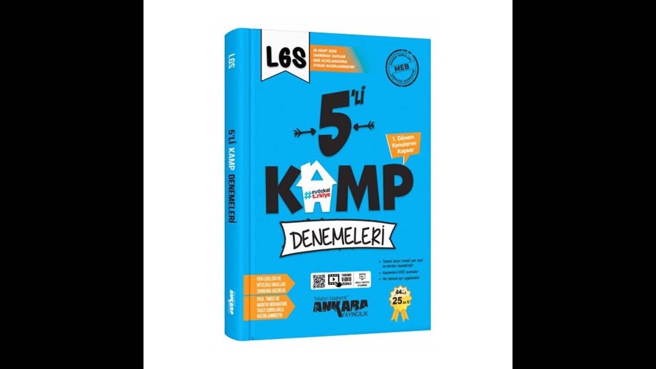 ANKARA YAYINLARI 5 Lİ KAMP DENEMELERİ