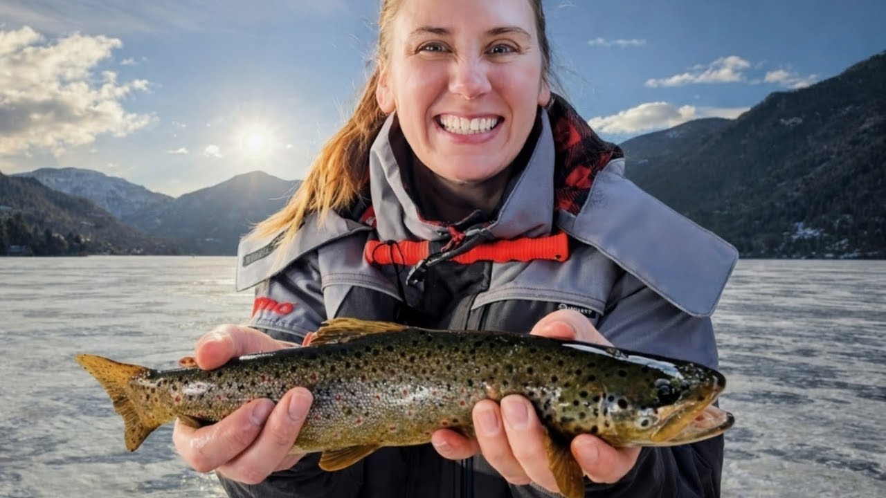 ICE FISHING GRAND LAKE COLORADO | Early Season TROUT & Solid Ice Conditions