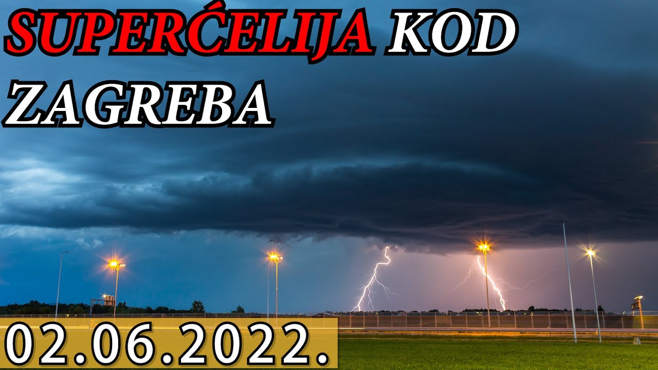 Superćelija kod Zagreba 02.06.2022. | STORM CHASING VLOG #2 | Supercell near Zagreb, Croatia