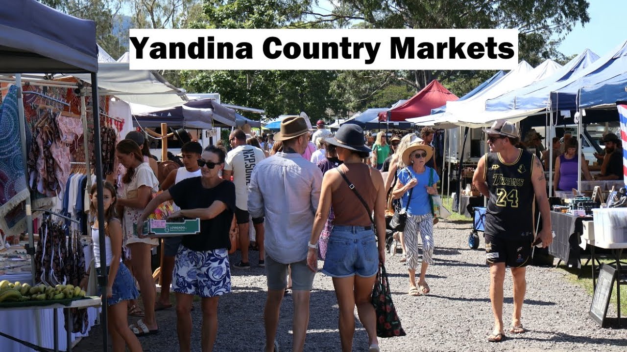 Yandina Country Markets | A Lively Open Air Market To Visit In The Sunshine Coast, QLD, Australia