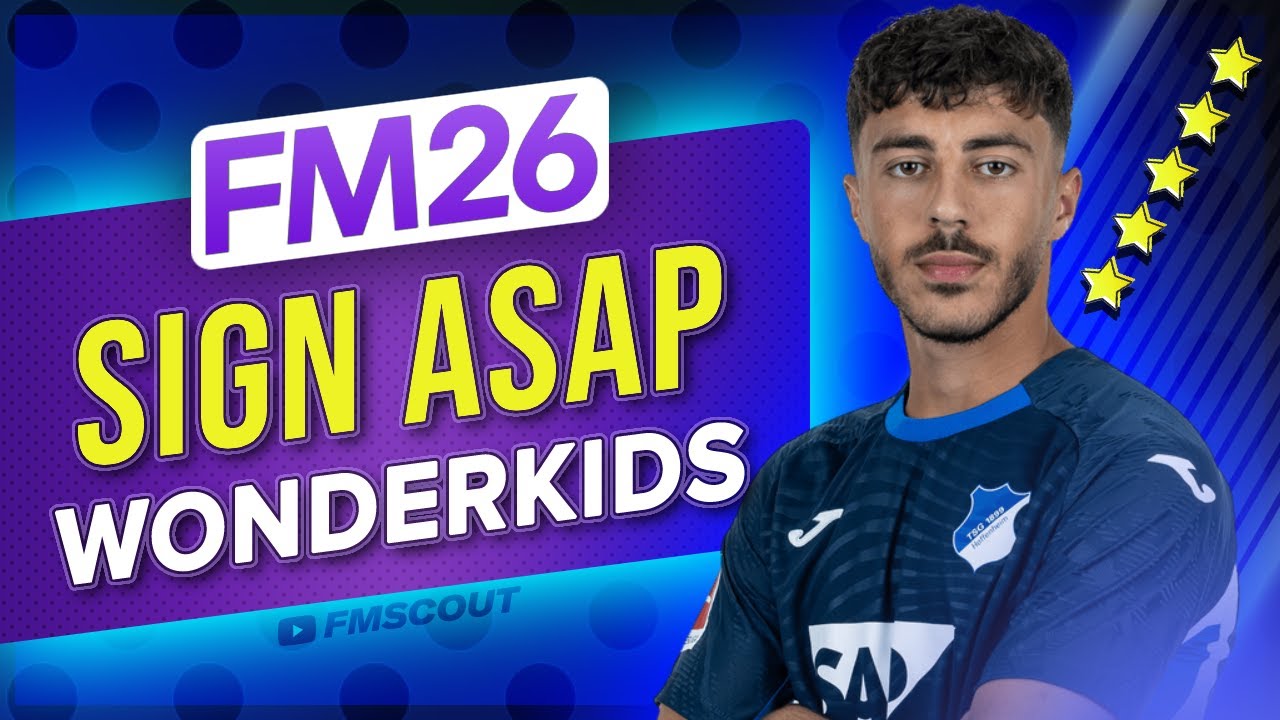 Wonderkids, вам НУЖНО СРОЧНО подписать контракт в FM26 | Football Manager 26 Best Wonderkids
