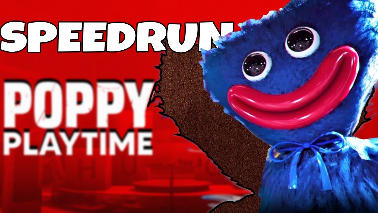 xQa plays Poppy Playtime Huggy Wugy (SPEEDRUN)