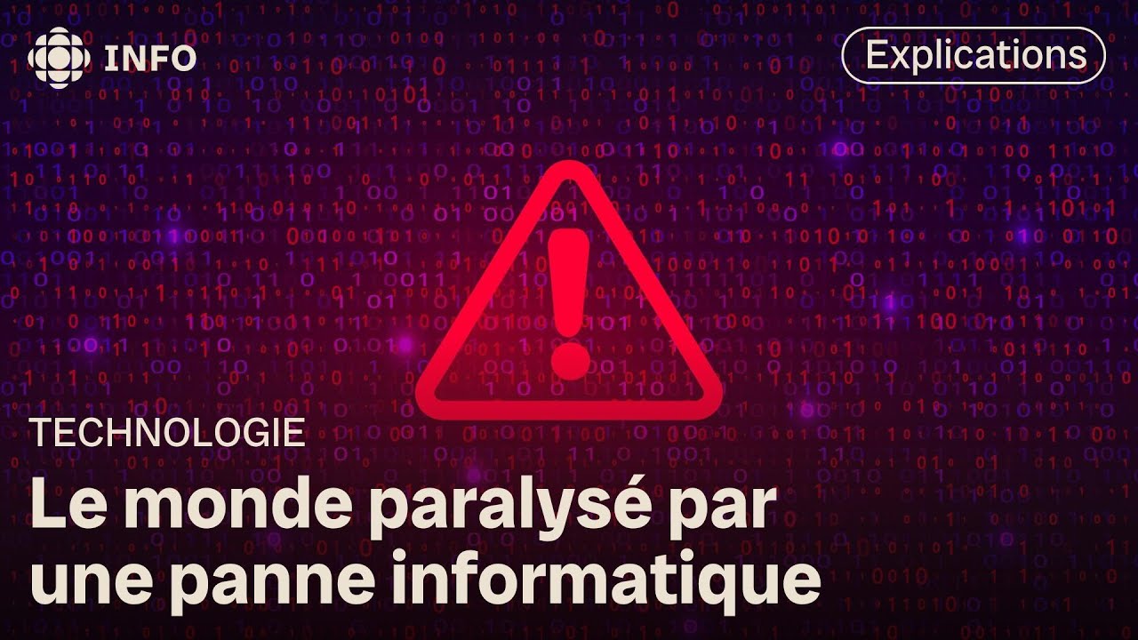 Perturbations dans le monde en raison d'une importante panne informatique
