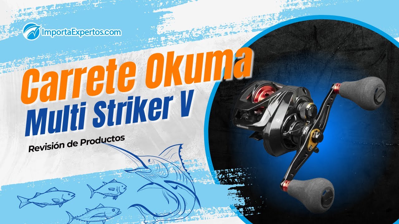 Carrete Okuma Multi Striker V Casting