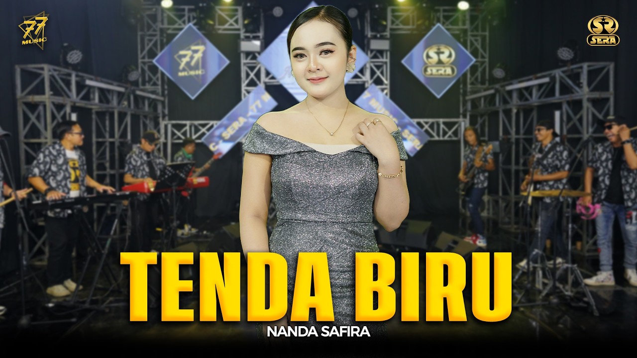 NANDA SAFIRA - TENDA BIRU | Feat. OM SERA ( Official Music Video )