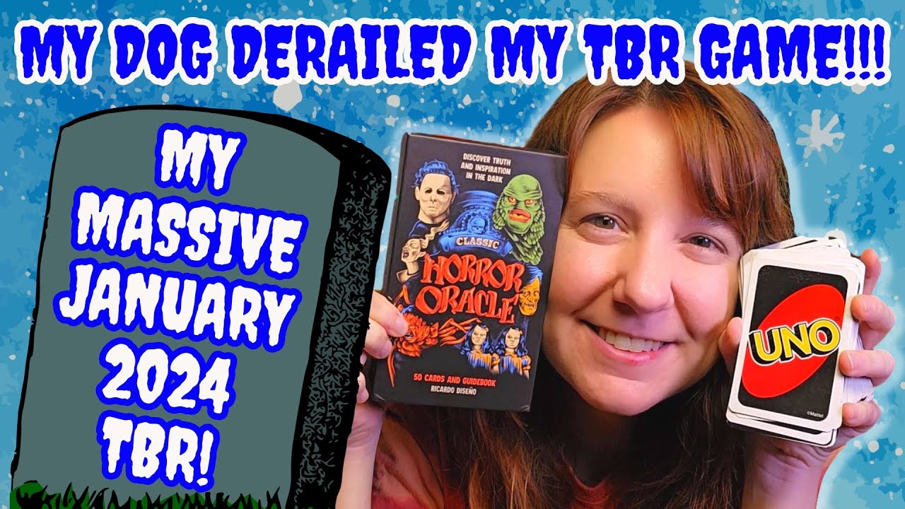 Tons of Cards Pick my TBR - Playing my TBR Game to Compile my INSANE January 2024 TBR!