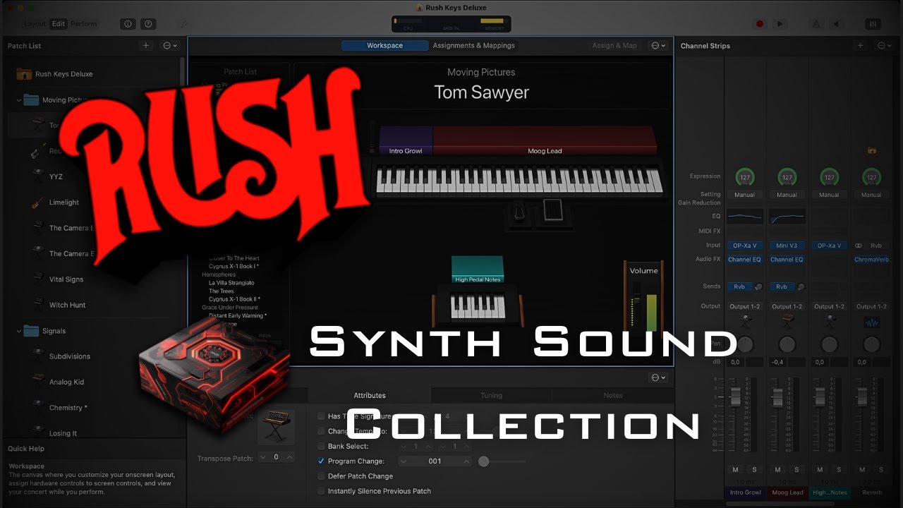 Rush Keys Deluxe - Full Sound Pack Demo
