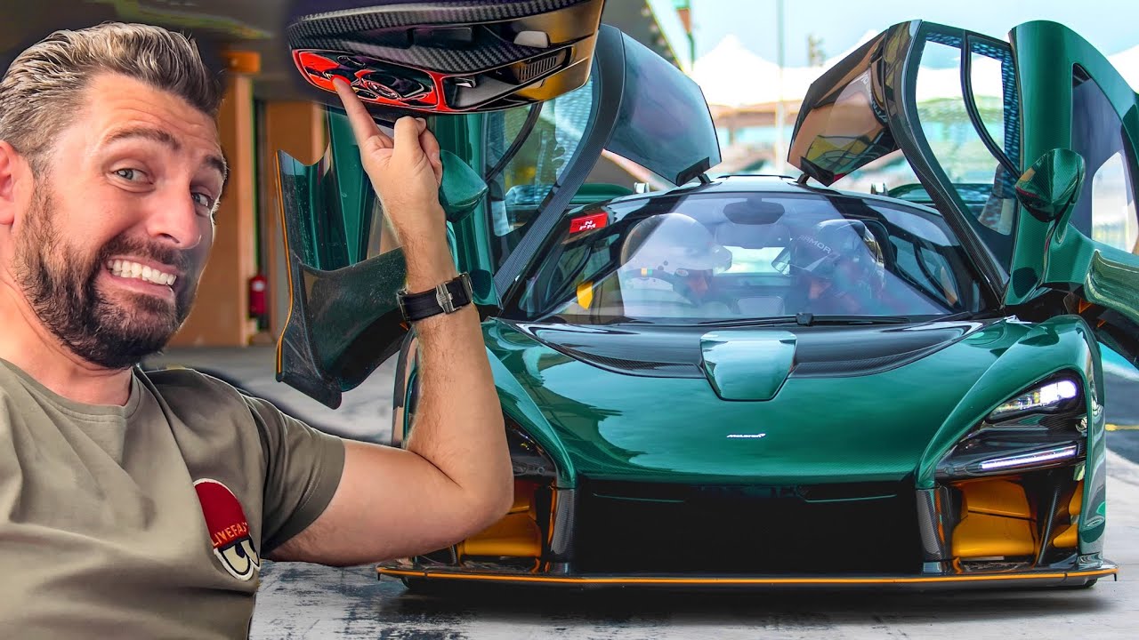 Trying RACE MODE on my $1.5m McLaren Senna!