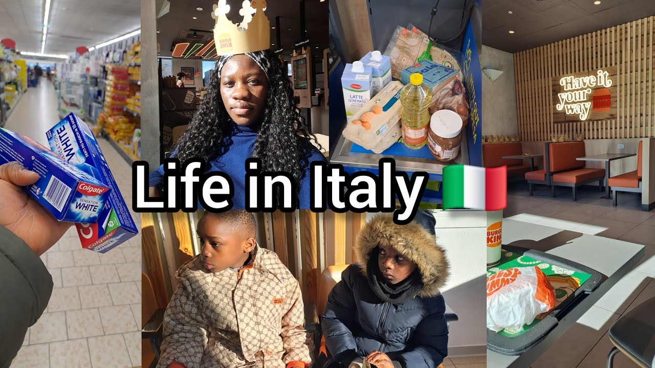 A day in my life as Nigeria mom of 3  living in Italy with no help