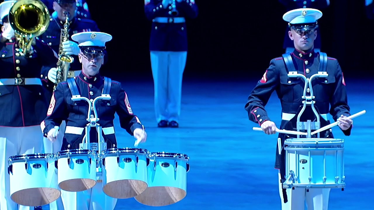 Woody Williams, Medal of Honor recipient at the Virginia International Tattoo