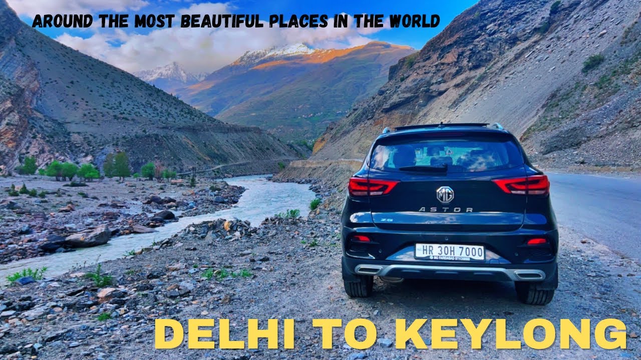 DELHI to KEYLONG on MG ASTOR  | SPORTS MODE  ON MG ASTOR IN MOUNTAIN 🔥🔥 AVERAGE AND PERFORMANCE 🤔😳