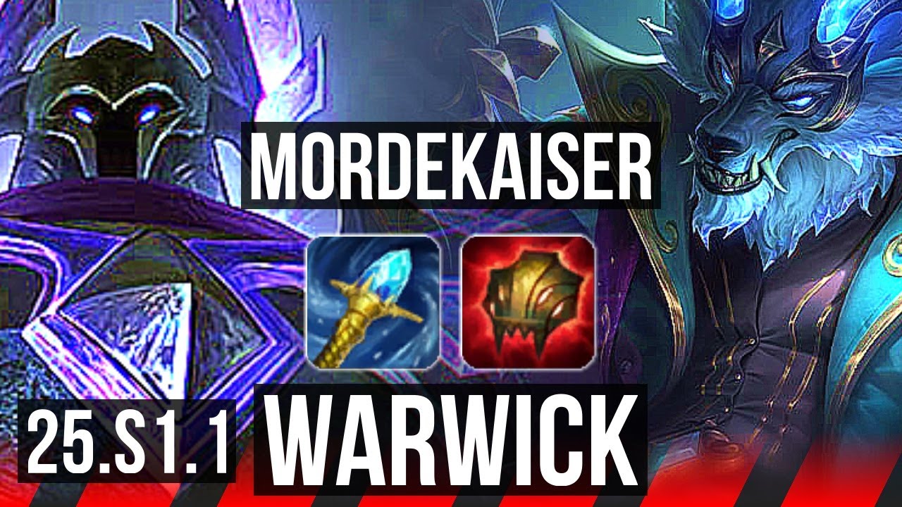 MORDEKAISER vs WARWICK (TOP) | NA Master | 25.S1.1