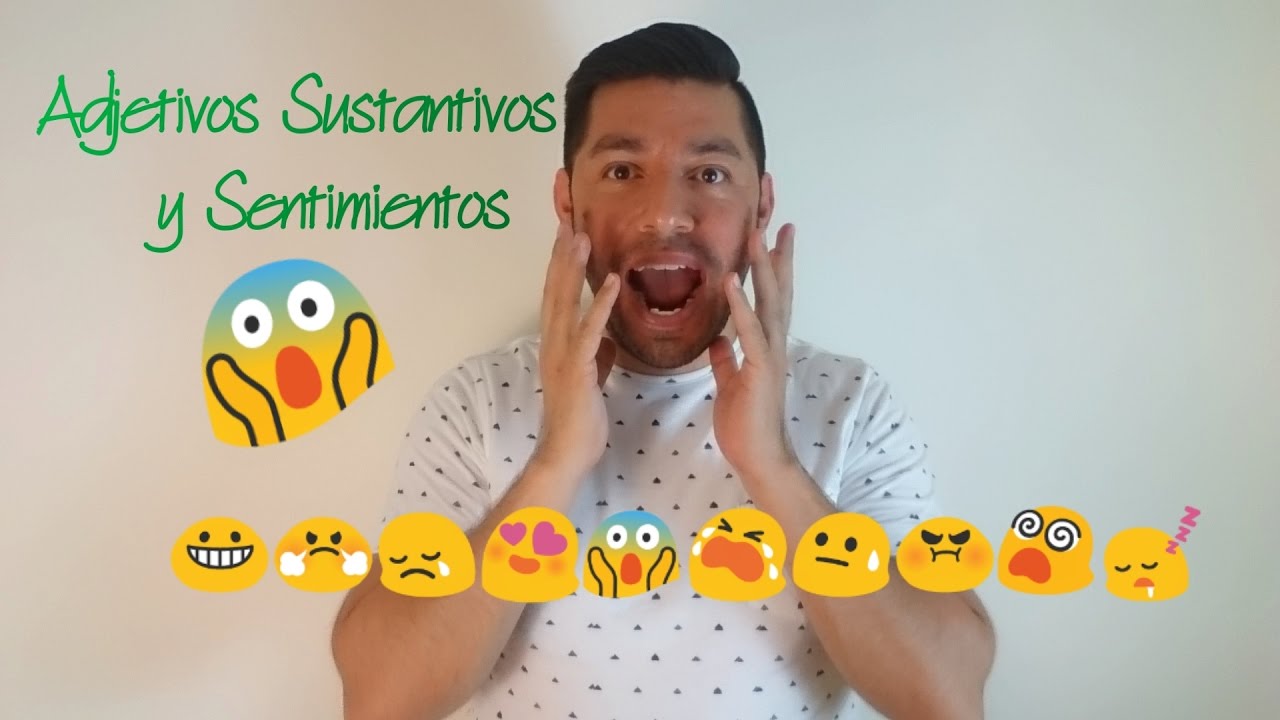 Sustantivos, adjetivos, sentimientos y estados de ánimo en LSM