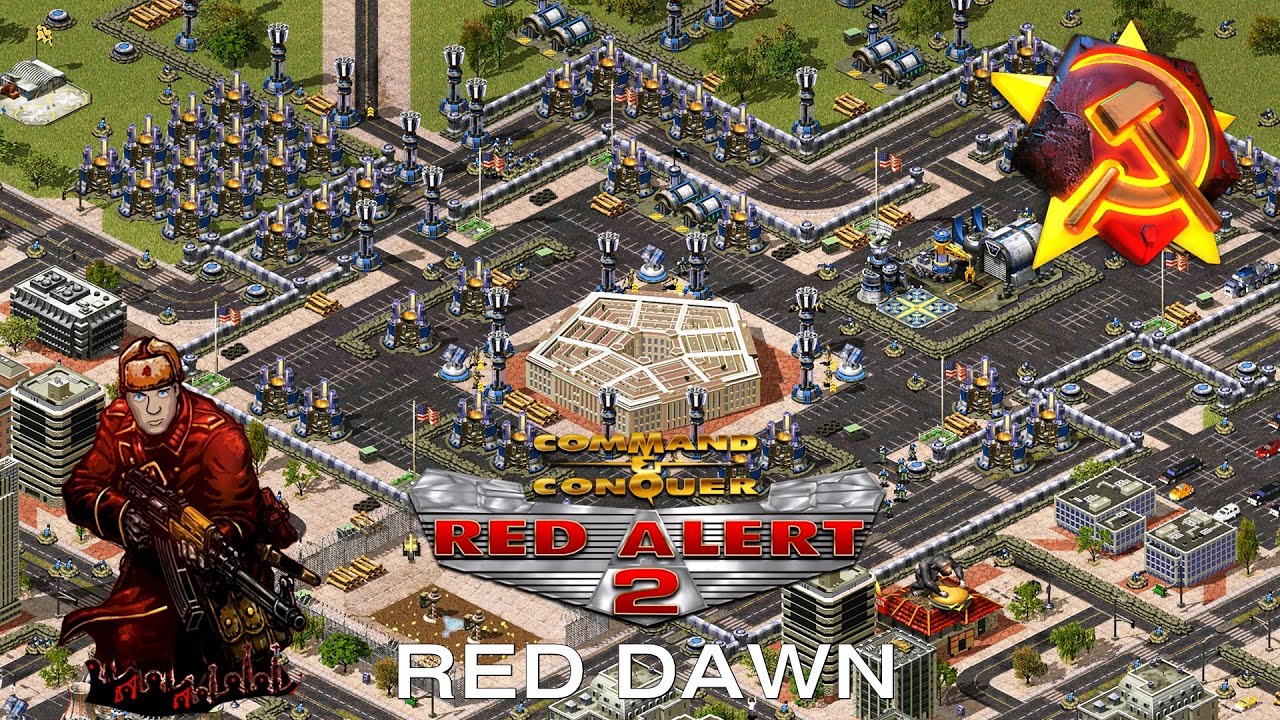 Red Alert 2 Remake - MadHQ Series [Edited Harder Version] - Soviet Mission 1 : Red Dawn