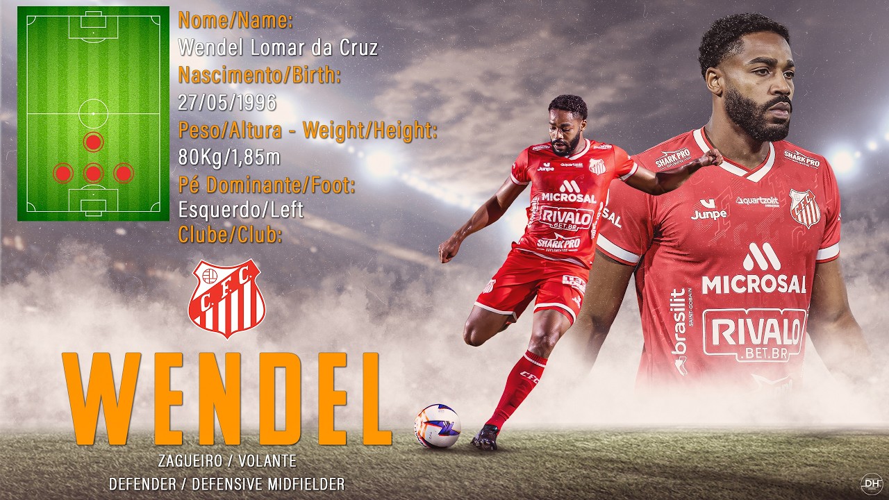 Wendel Lomar - Zagueiro/Volante - DVD 2026