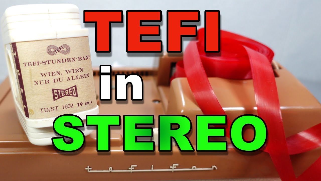At last! Stereo Tefifon - a unique audio experience