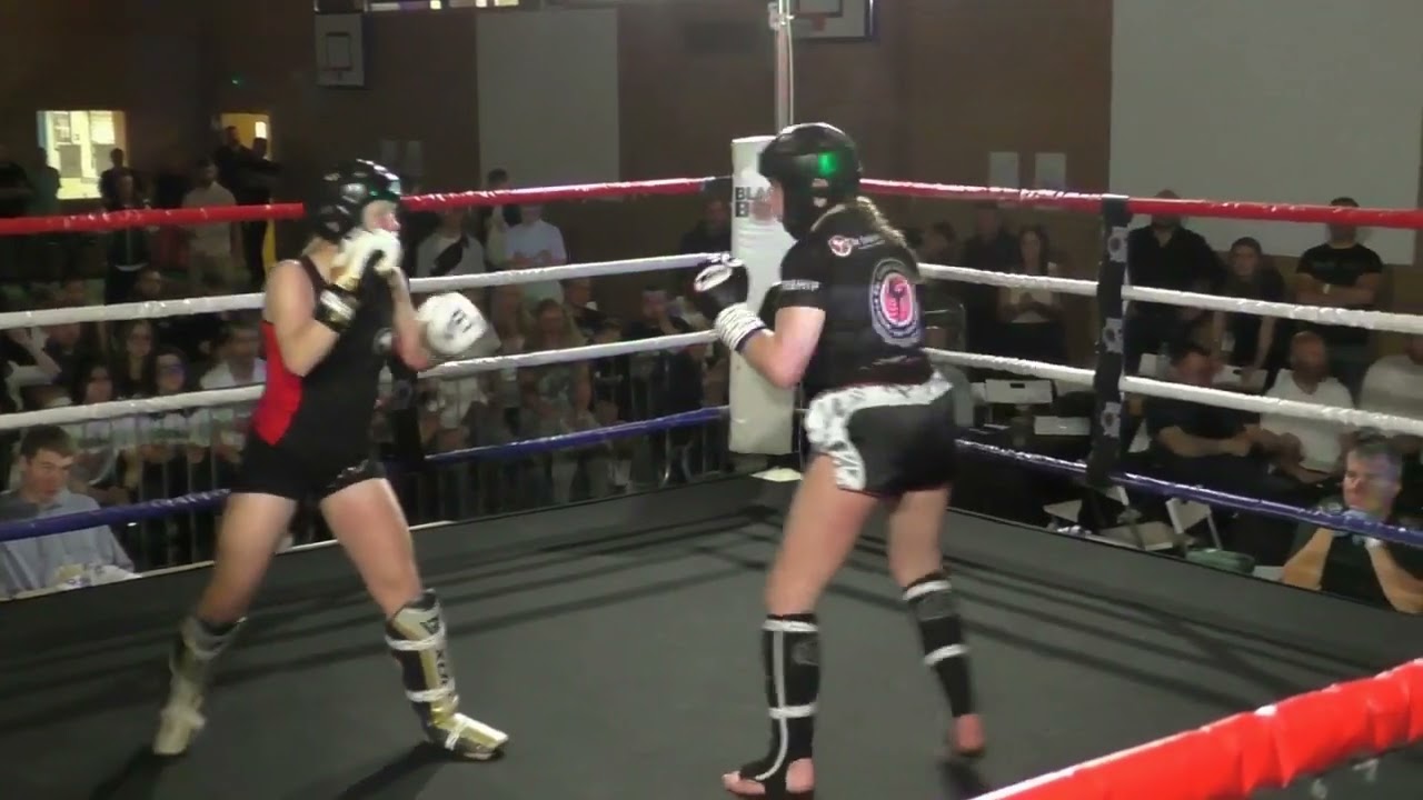 All or Nothing Junior K1 Rules Ruby Dickinson Combat Academy Barnsley V Evie Robbins Sleaford Fight