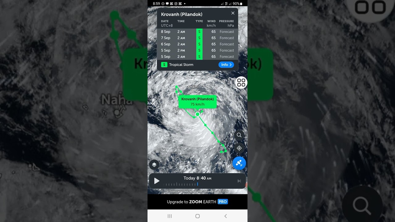 Tropical Storm Krovanh (Pilandok) Weather Update Today September 03, 2026🌬🌬🌧🌧 #shorts #weatherupdate