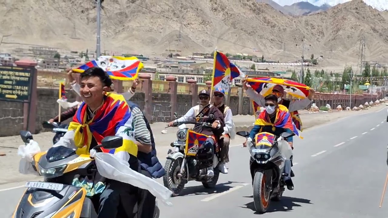 HH the Dalai Lama visit to Leh(Ladakh)-2023