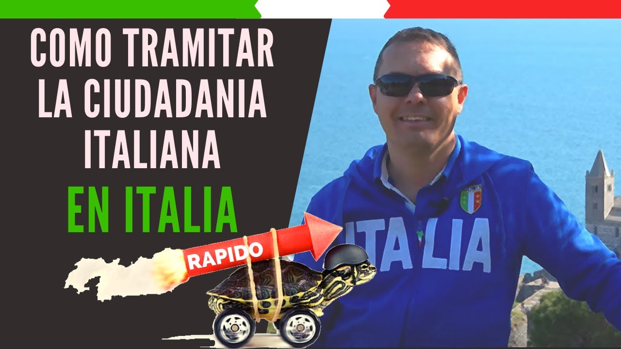 🔴 CIUDADANÍA ITALIANA EN ITALIA 🔴 - ✔️ 2020 ✔️