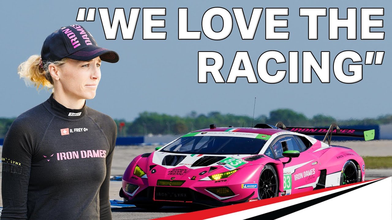 Iron Dames Driver Rahel Frey Talks Coming to America with IMSA | WeatherTech Championship