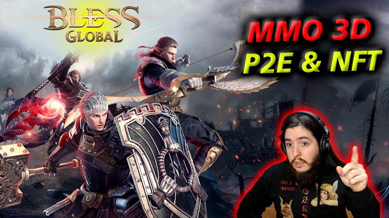 BLESS GLOBAL - AIRDROP 10000 USD | POCKETBUFF |  nuevo mmorpg AAA p2e farmea nft y venderlo en USDT