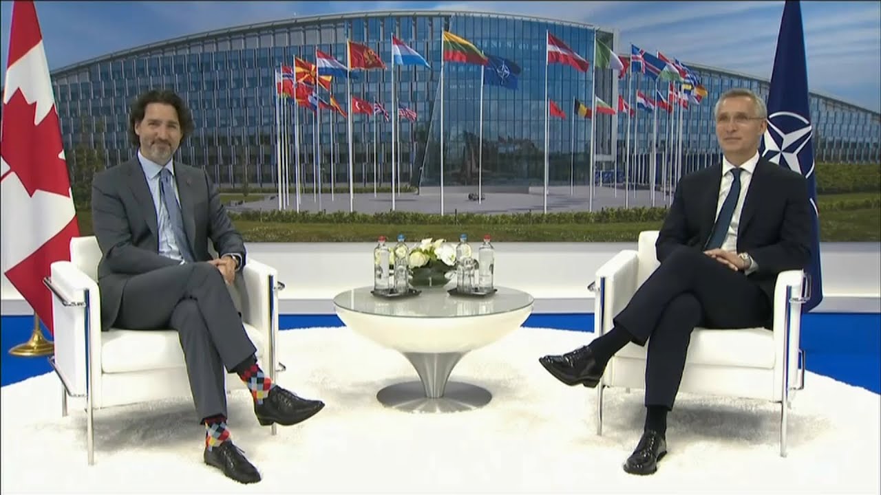 PM Justin Trudeau meets with NATO Secretary General Jens Stoltenberg – June 14, 2021