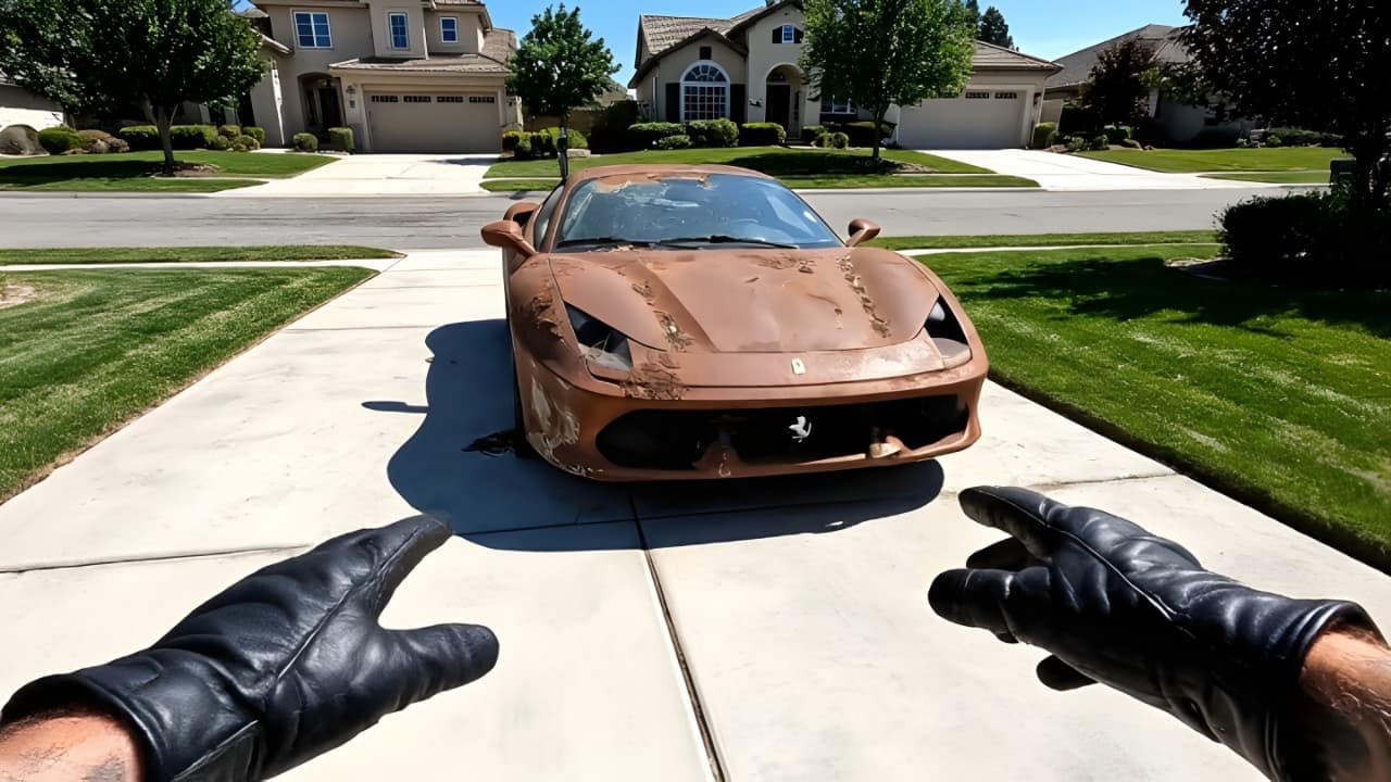 I Restored a RUSTED Ferrari From Scratch - Before & After Will Shock You!