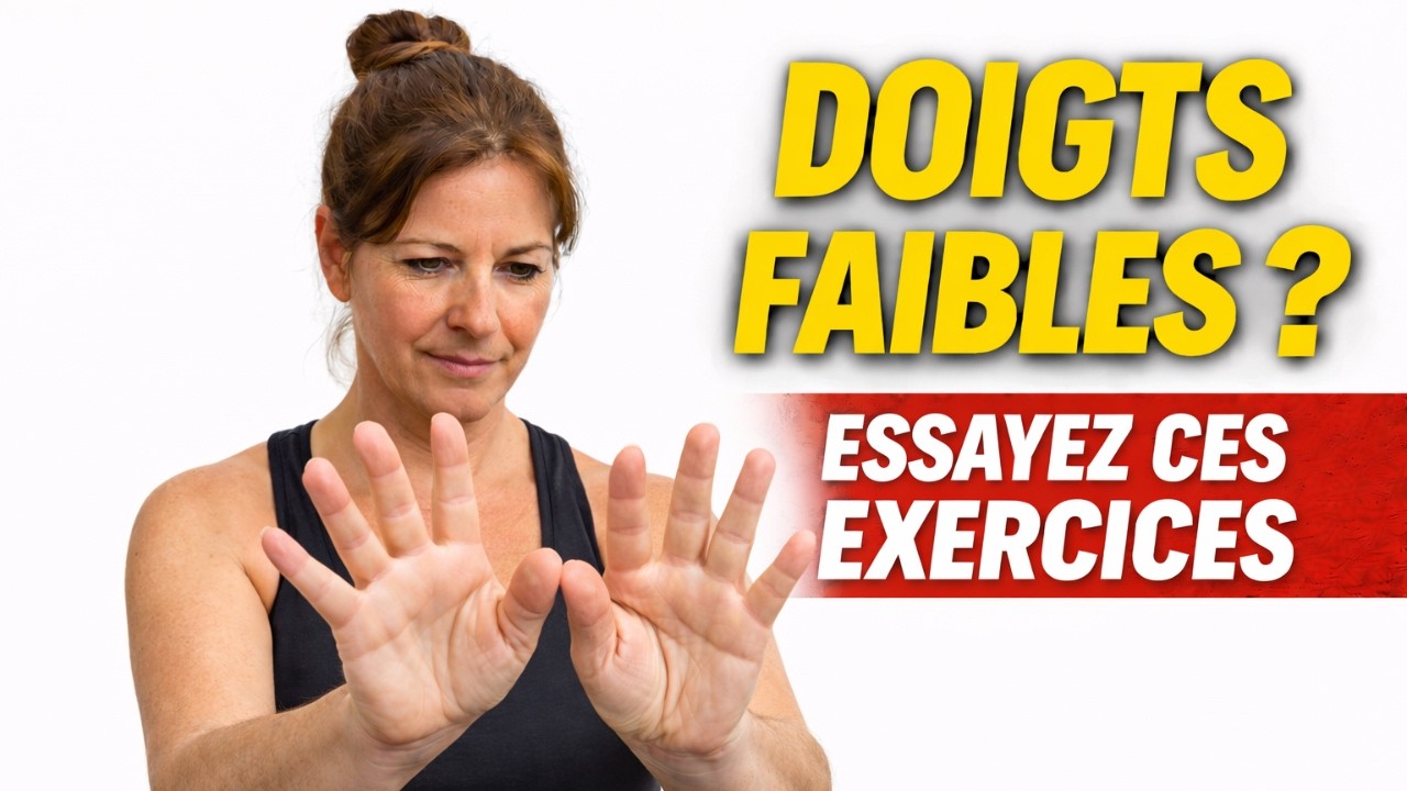 Faiblesse des doigts ? Essayez ces exercices!