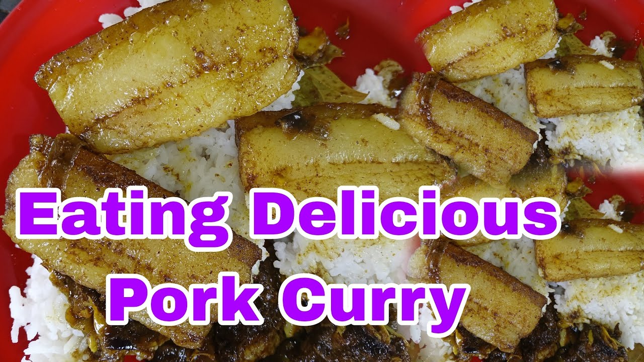 Eating Delicious Pork Curry in Garo Style || Vlog video 🇮🇳
