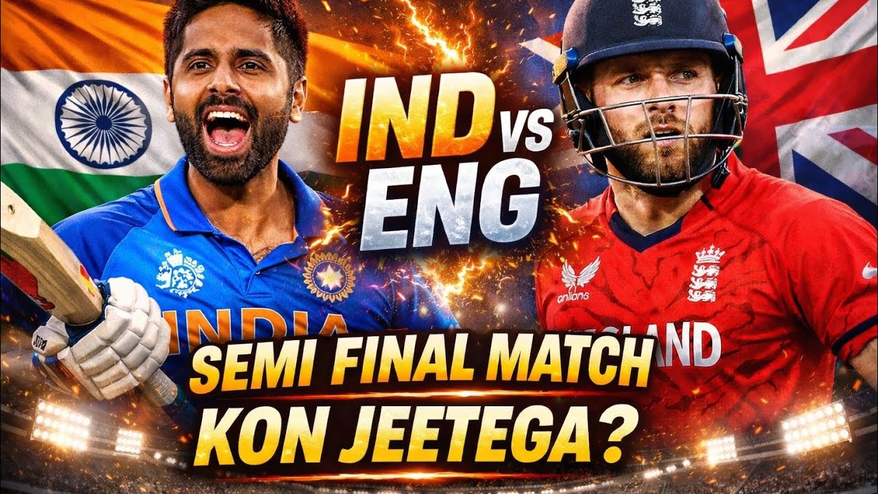 IND vs ENG semi final match kon jeetega? #indiancricket #worldcup2026 
