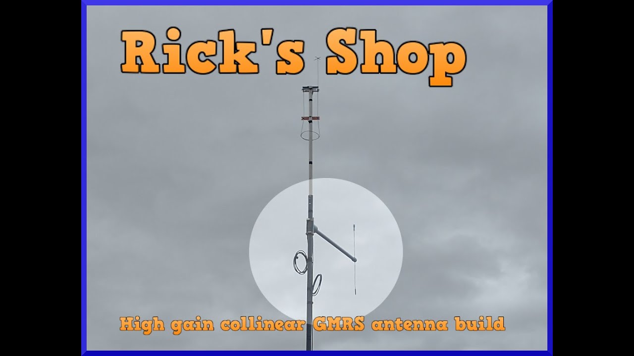 Building a GMRS collinear antenna!