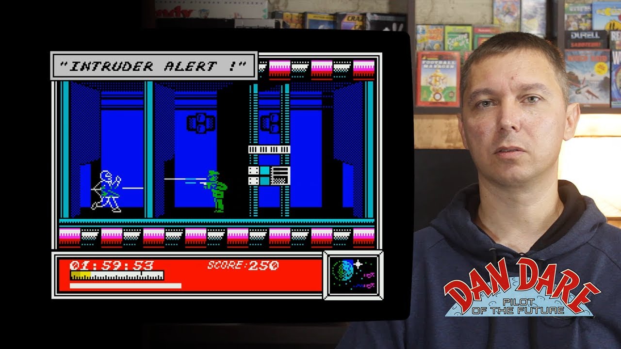 Обзор игры Dan Dare: Pilot of the Future (Дэн Дейир: Пилот Будущего). От Винта! ZX Spectrum