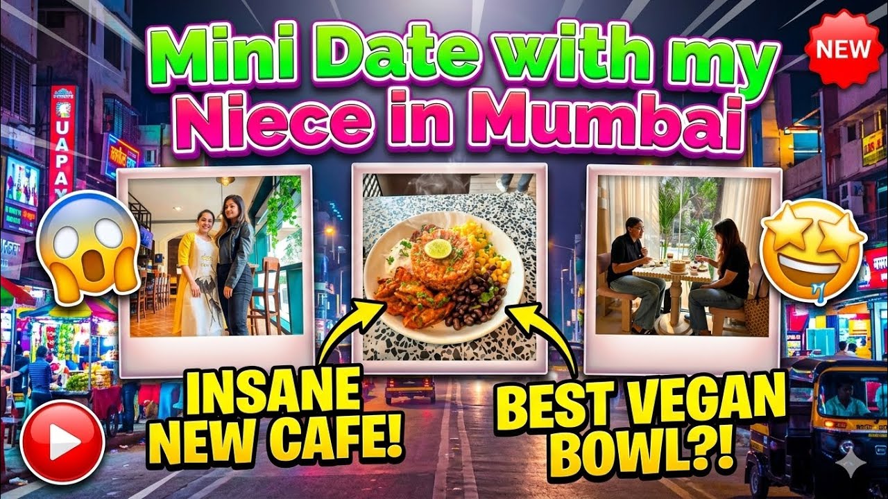	Best Mini Date Ever? 💖 | Mumbai Cafe Vlog | #datenight #cafelovers #cafehopping #mumbai #mumbaifood