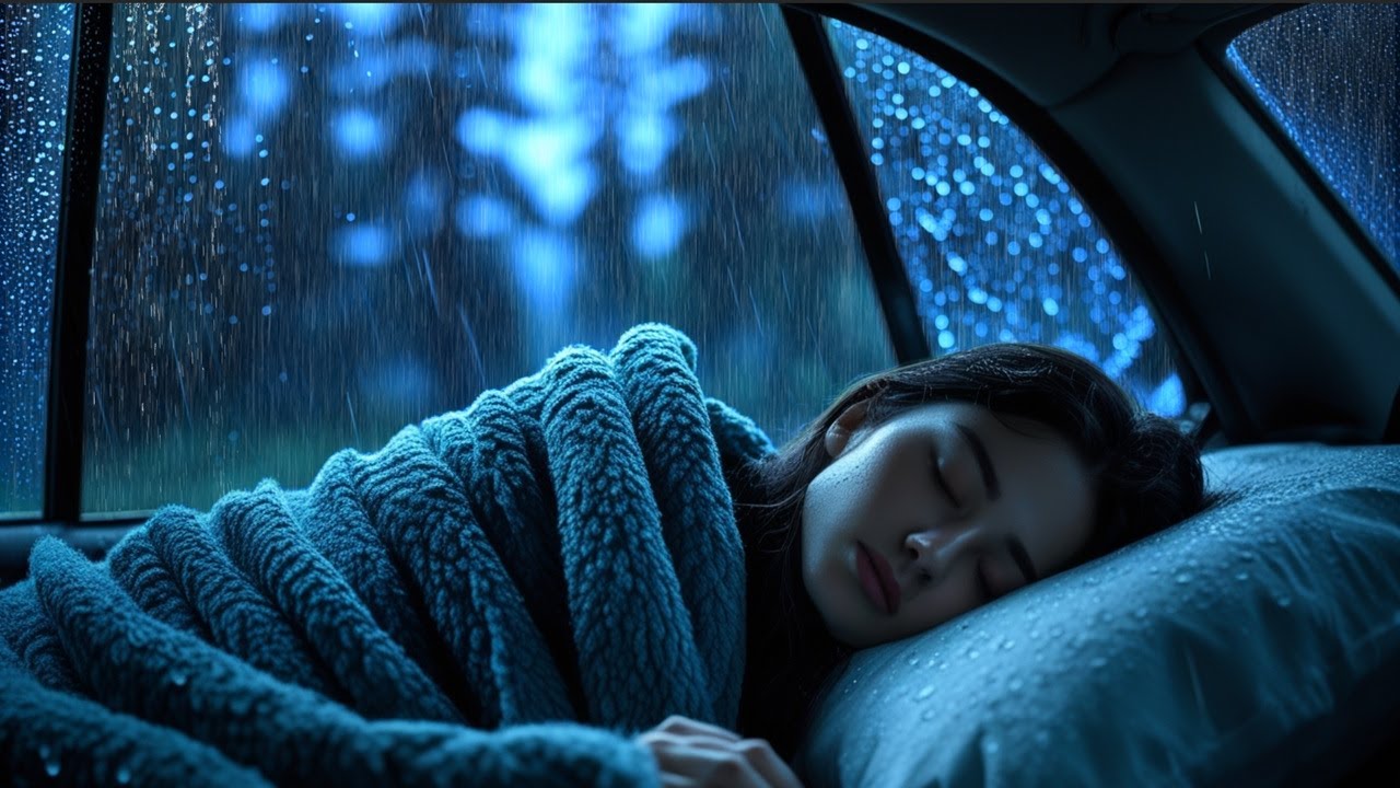 Soothing Rain and Soft Thunder for Sleeping Through the Night