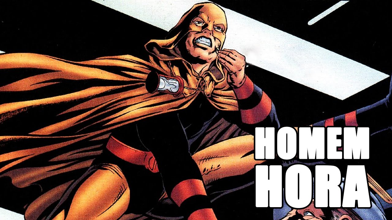 ORIGEM E PODERES DO HOMEM-HORA | Quadrinhosc&oacute;pio