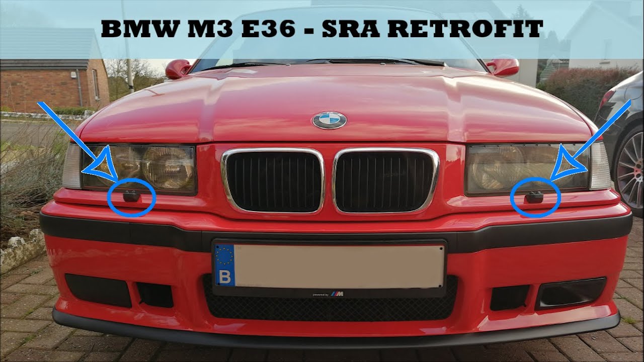 🔧 How to install Headlights Washer (SRA) on your BMW E36? (DIY)