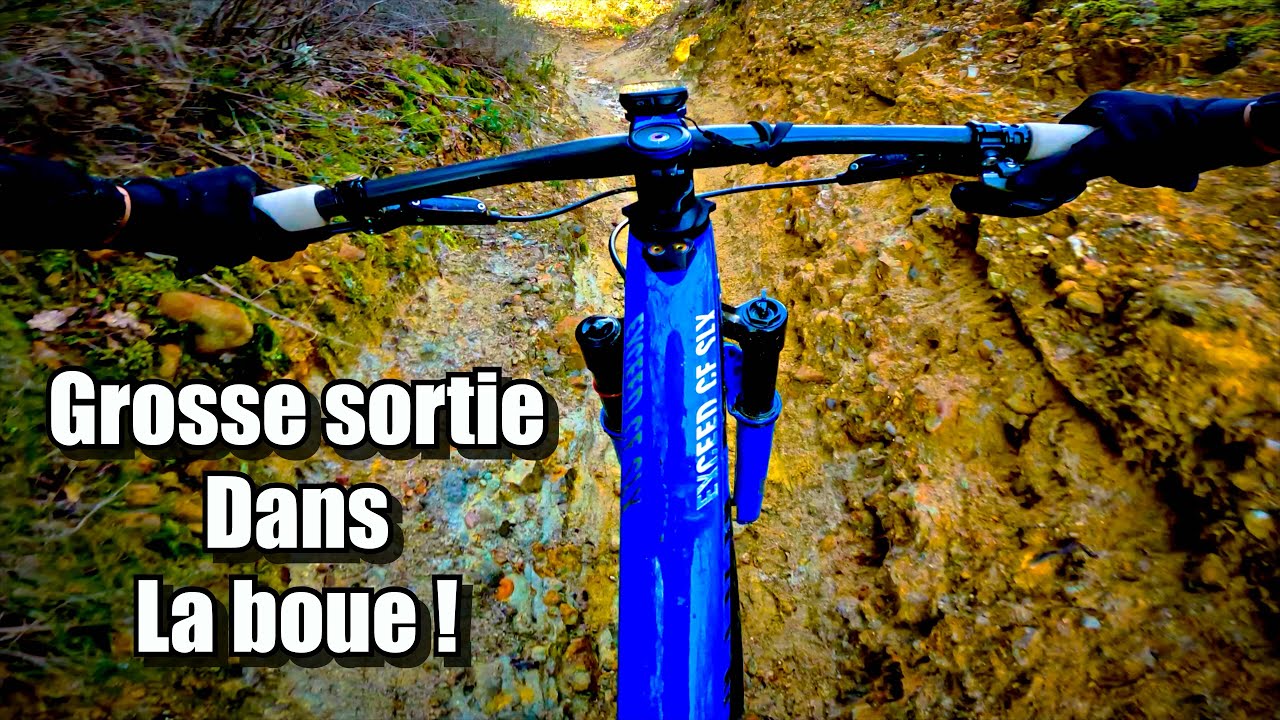VTT XC | GROSSE SORTIE DANS LA BOUE | CROSS-COUNTRY #vtt