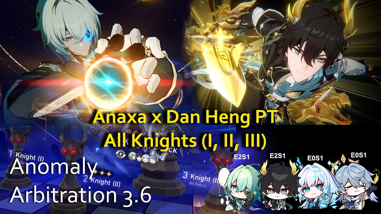 Anaxa x Dan Heng PT 0-Cycling All Knights Like Butter (E2S1) | Anomaly Arbitration HSR 3.6