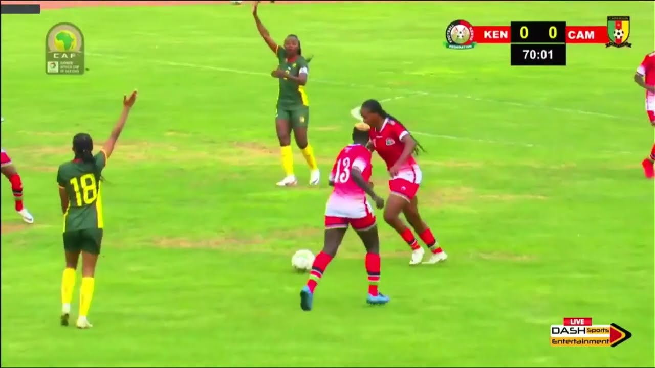 KENYA VS CAMEROON  26 September 2023 1   0  SECOND HALF