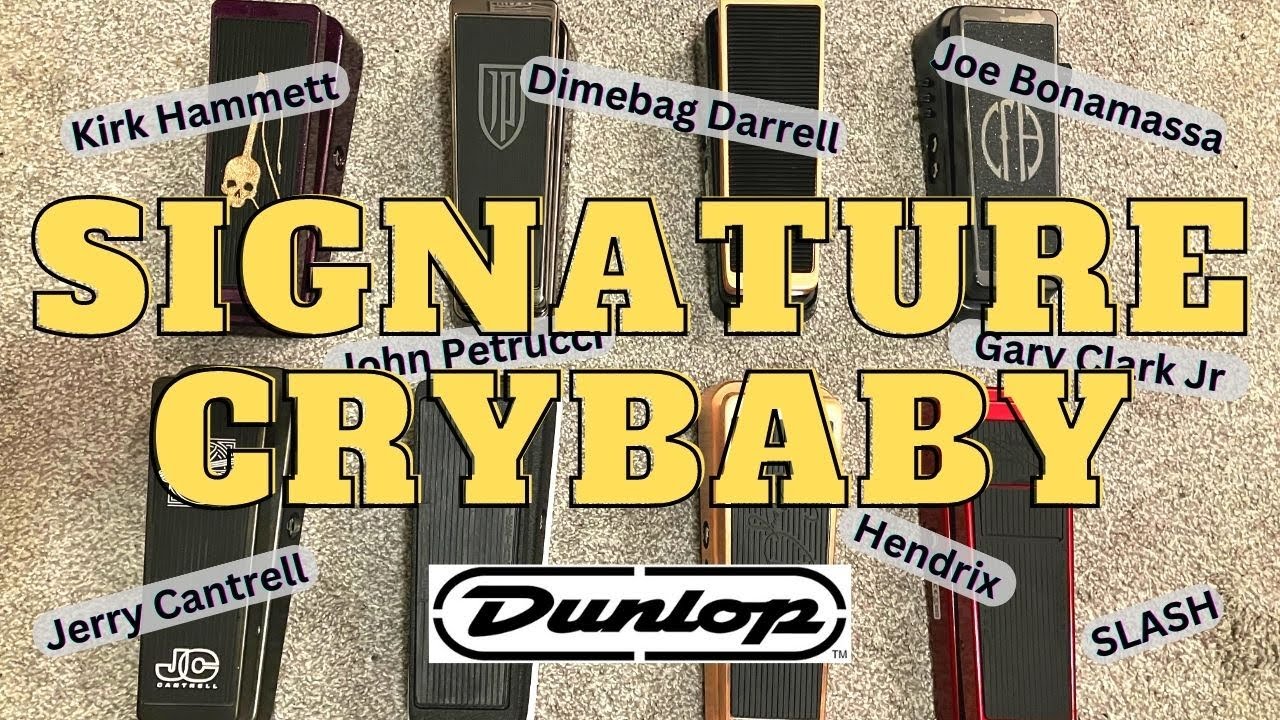 Signature Crybaby Wah Shootout!