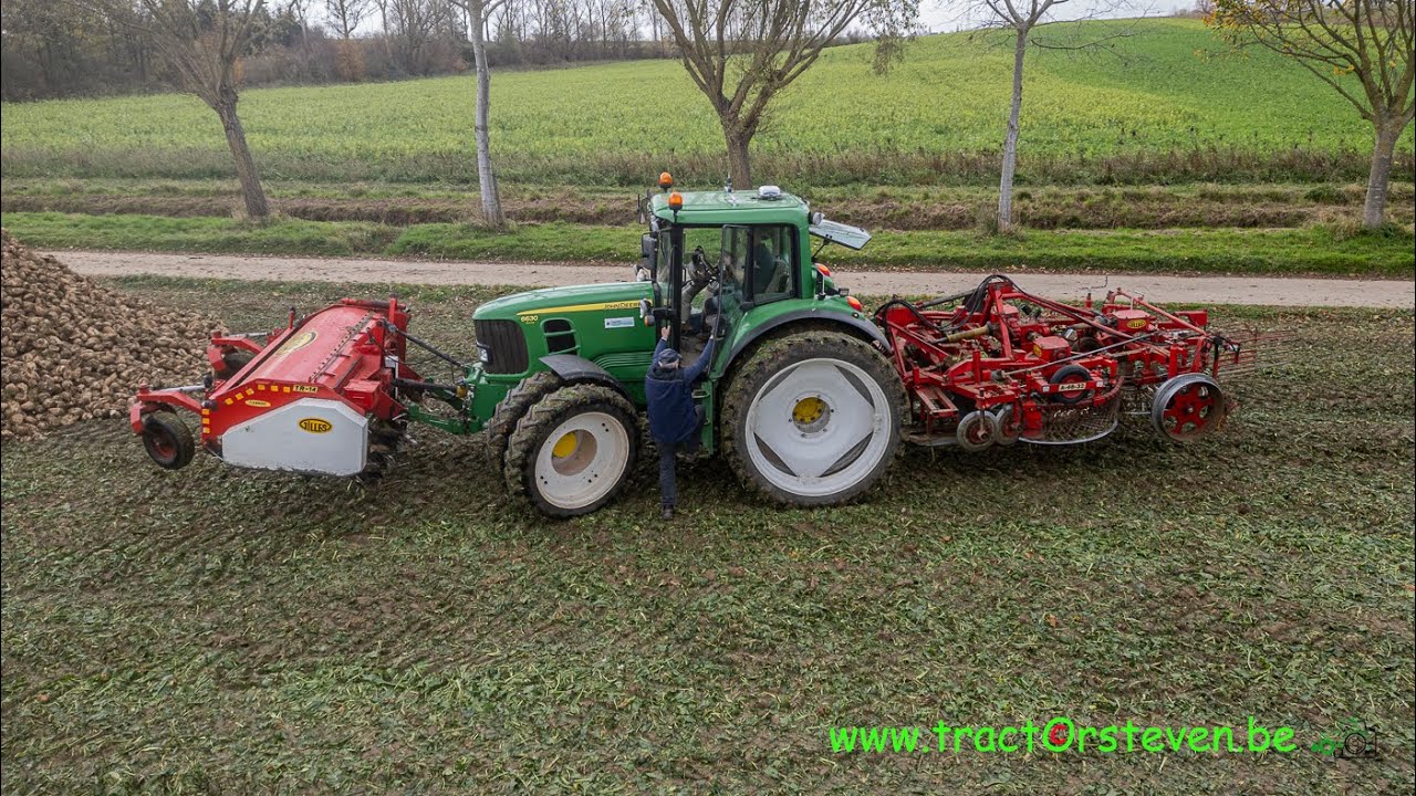 Dewulf R6000 Turbo + John Deere 6630 Premium + Gilles TR-14 + A-48-32 -Axel Lowette (Rutten)