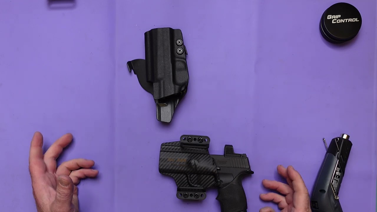 Регулировка кобуры Grip Control для кобур типа Kydex.