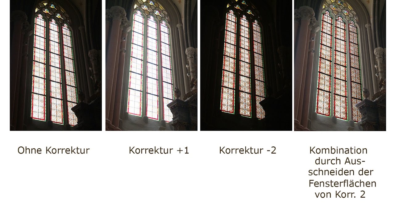 Kirchenfenster richtig fotografieren