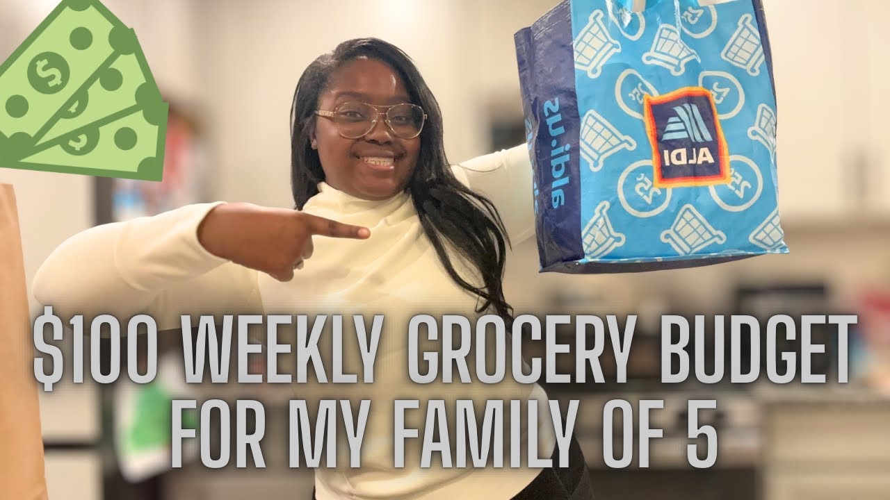 $100 a Week Grocery Shopping | First Family Vlog of 2026