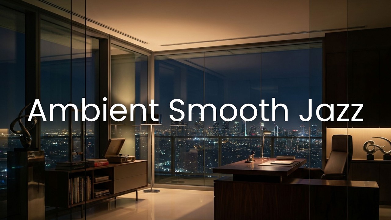 Smooth Jazz | Focus Like a CEO - Deep Work Mix