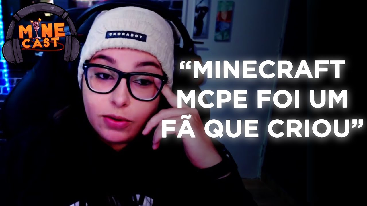 MINECRAFT MCPE FOI UM FÃ QUE CRIOU... - CAHCILDIS
