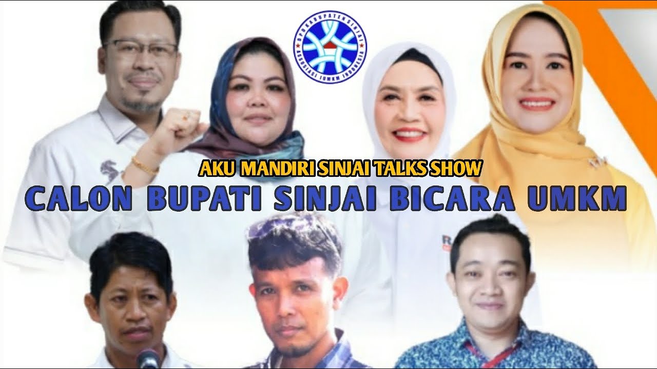 AKUMANDIRI SINJAI TALK SHOW CALON BUPATI BICARA UMKM