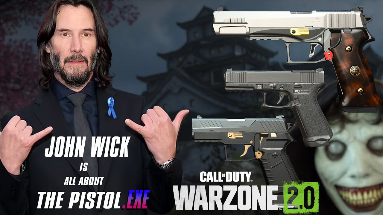 Пистолеты Джона Уика .exe Warzone 2 #warzone2 #codmw2 #johnwickedit